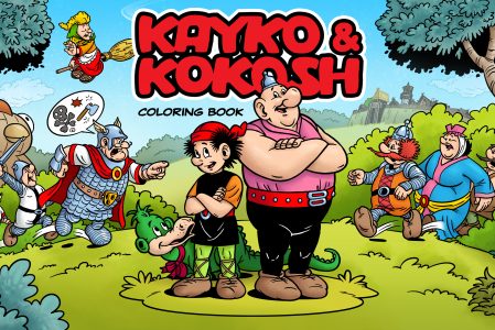 “Kajko i Kokosz: Kolorowanka” – ujawniono datę premiery na Nintendo Switch!