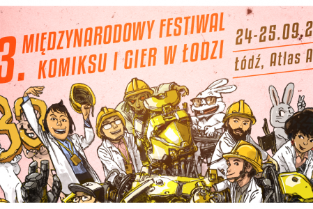 Fundacja i Egmont na 33. Międzynarodowym Festiwalu Komiksu i Gier w Łodzi [PROGRAM]